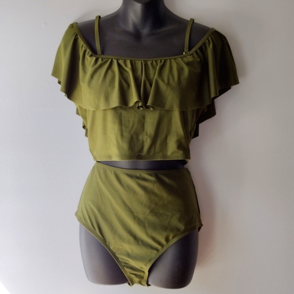 NWOT Olive Green Bikini - Picture 1 of 1